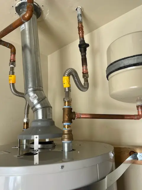 Water heater installation and plumbing repair in Gates